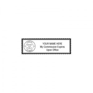 Delaware Limited Governmental Notary Stamp Imprint
